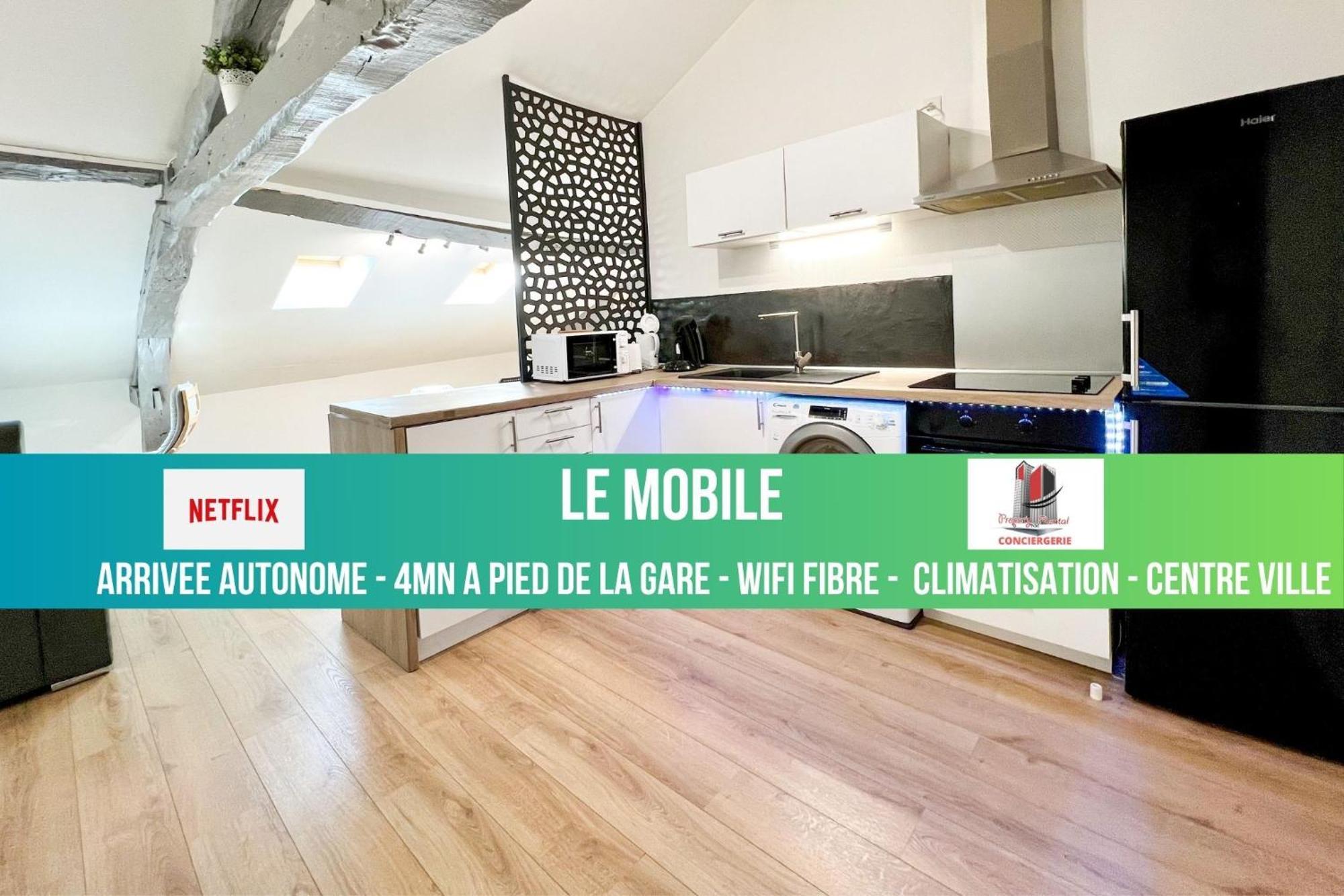 Le Mobile - Climatise - Proche De La Gare - Centre Ville-Property Rental Nm Périgueux Exterior foto